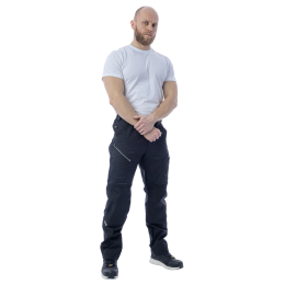 Летние брюки Brodeks KS 305, черный
