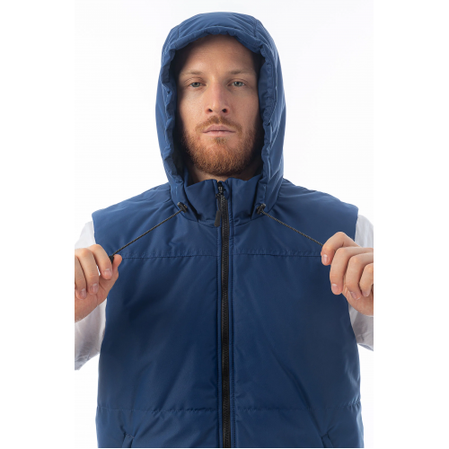 Утепленный жилет Brodeks KW 112, синий