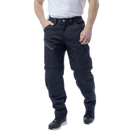 Летние брюки Brodeks KS 305, черный