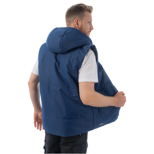 Утепленный жилет Brodeks KW 112, синий