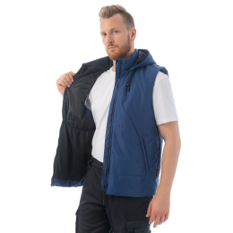 Жилет зимний Brodeks KW 112, синий