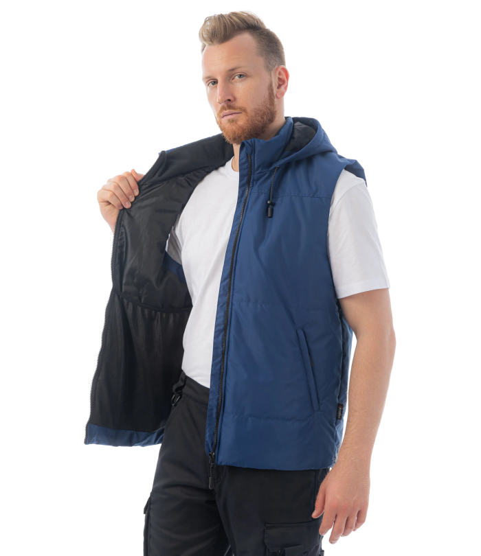 Жилет зимний Brodeks KW 112, синий