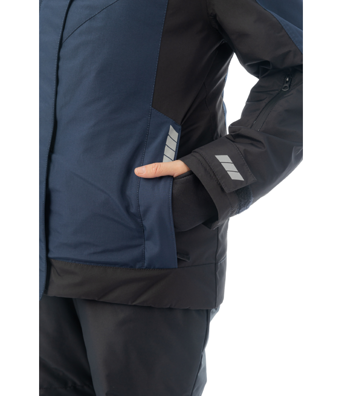 Женская зимняя куртка Brodeks KW 208, синий