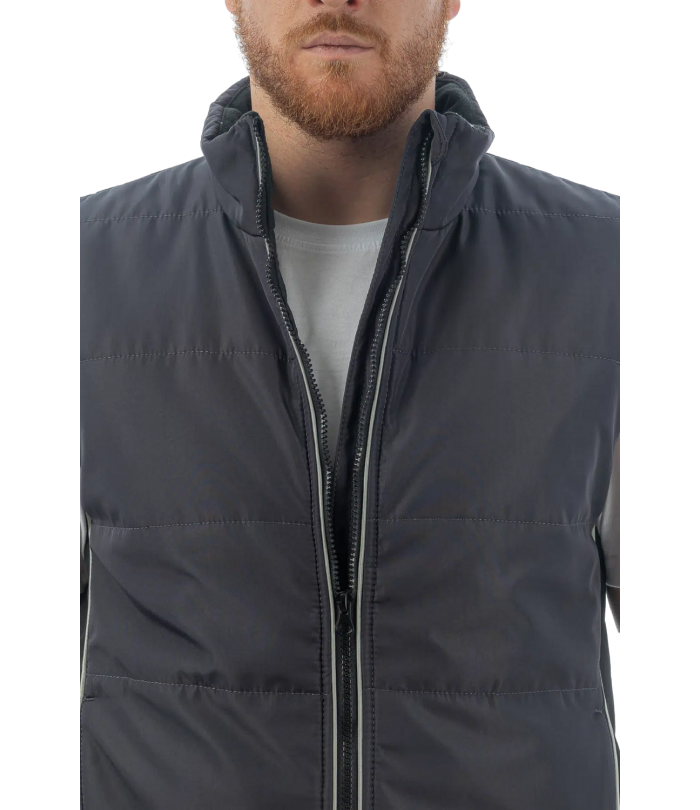 Жилет зимний Brodeks KW 101, серый