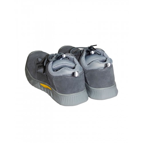 Полуботинки СИРИУС УНИВЕРСАЛ НИТРО, замша (серые), ПКП, Нитрил