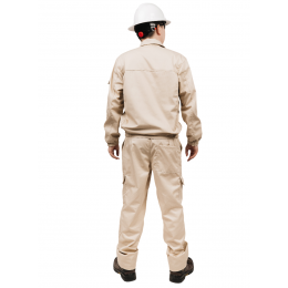 Костюм  "Атлас" с брюками. (Песочный)