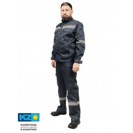 Костюм  "Форт" с брюками. (Темно серый)