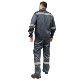 Костюм  "Форт" с брюками. (Темно серый)