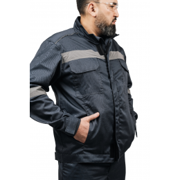 Костюм  "Форт" с брюками. (Темно серый)