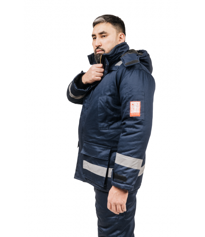 Огнеупорный антистатический костюм зимний KS0018-FR21