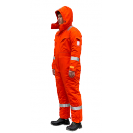 Огнеупорный антистатический комбинезон зимний KS0017-FR21RED