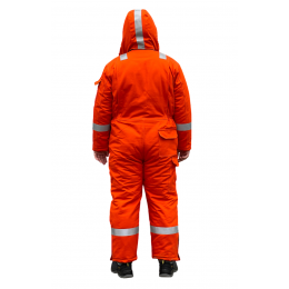 Огнеупорный антистатический комбинезон зимний KS0017-FR21RED